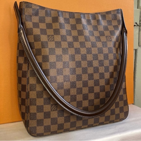 Louis Vuitton Damier Ebene Looping GM Shoulder Bag - Picture 13 of 17